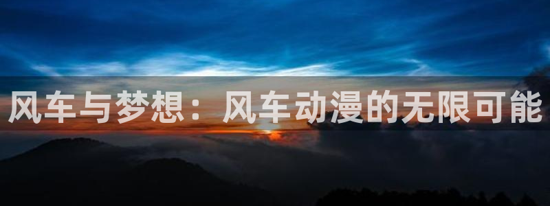 1 omofun：风车与梦想：风车动漫的无限可能