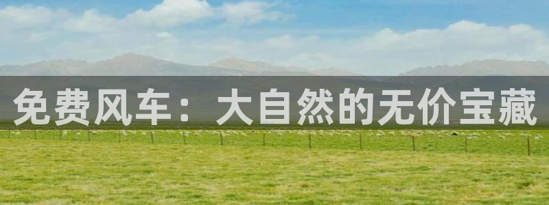 omofun动漫官网入口安卓：免费风车：大自然的无价宝藏